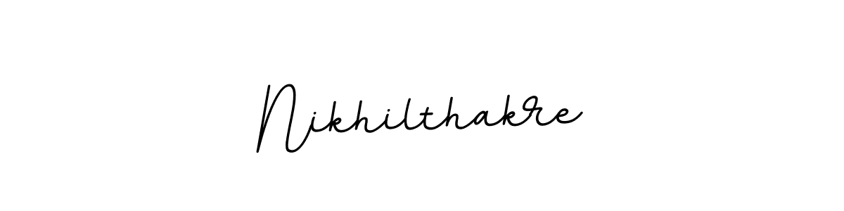 Also we have Nikhilthakre name is the best signature style. Create professional handwritten signature collection using BallpointsItalic-DORy9 autograph style. Nikhilthakre signature style 11 images and pictures png