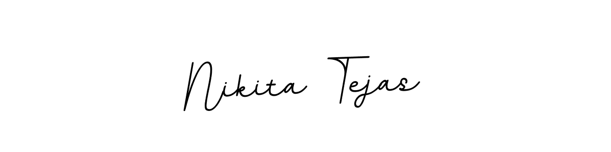 Create a beautiful signature design for name Nikita Tejas. With this signature (BallpointsItalic-DORy9) fonts, you can make a handwritten signature for free. Nikita Tejas signature style 11 images and pictures png