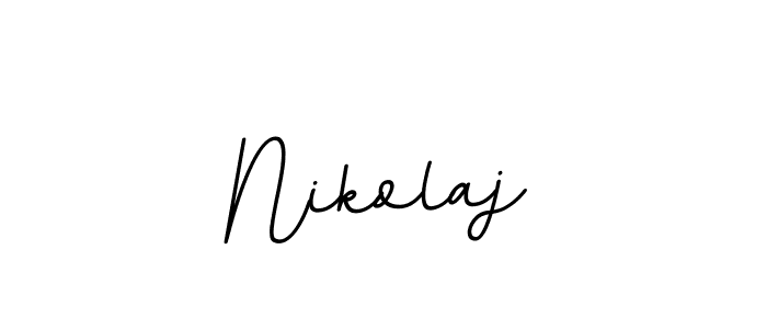 You should practise on your own different ways (BallpointsItalic-DORy9) to write your name (Nikolaj) in signature. don't let someone else do it for you. Nikolaj signature style 11 images and pictures png