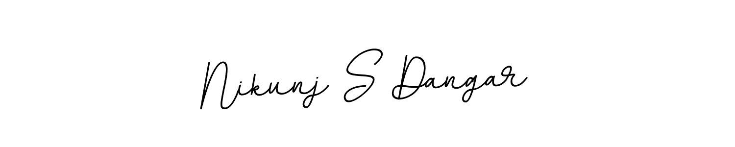 if you are searching for the best signature style for your name Nikunj S Dangar. so please give up your signature search. here we have designed multiple signature styles  using BallpointsItalic-DORy9. Nikunj S Dangar signature style 11 images and pictures png