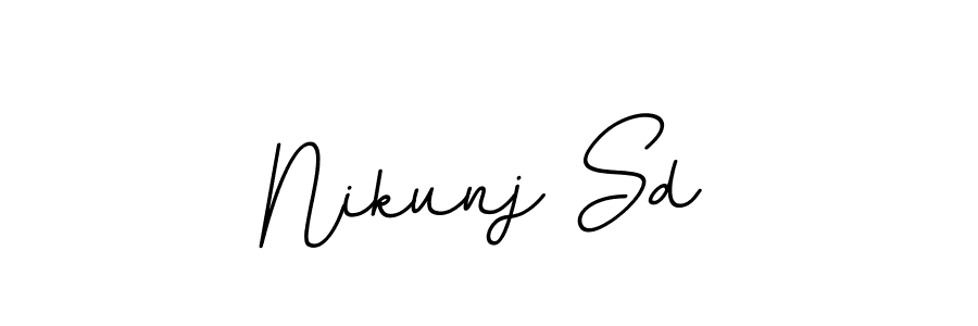 How to Draw Nikunj Sd signature style? BallpointsItalic-DORy9 is a latest design signature styles for name Nikunj Sd. Nikunj Sd signature style 11 images and pictures png