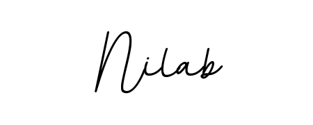 This is the best signature style for the Nilab name. Also you like these signature font (BallpointsItalic-DORy9). Mix name signature. Nilab signature style 11 images and pictures png