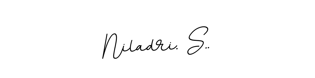 Niladri. S.. stylish signature style. Best Handwritten Sign (BallpointsItalic-DORy9) for my name. Handwritten Signature Collection Ideas for my name Niladri. S... Niladri. S.. signature style 11 images and pictures png