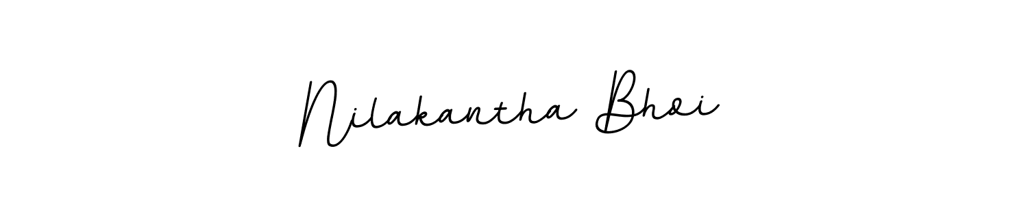 The best way (BallpointsItalic-DORy9) to make a short signature is to pick only two or three words in your name. The name Nilakantha Bhoi include a total of six letters. For converting this name. Nilakantha Bhoi signature style 11 images and pictures png