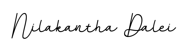 Similarly BallpointsItalic-DORy9 is the best handwritten signature design. Signature creator online. You can use it as an online autograph creator for name Nilakantha Dalei. Nilakantha Dalei signature style 11 images and pictures png