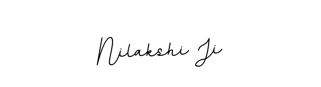 The best way (BallpointsItalic-DORy9) to make a short signature is to pick only two or three words in your name. The name Nilakshi Ji include a total of six letters. For converting this name. Nilakshi Ji signature style 11 images and pictures png