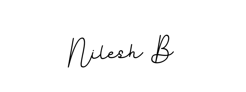 Here are the top 10 professional signature styles for the name Nilesh B. These are the best autograph styles you can use for your name. Nilesh B signature style 11 images and pictures png