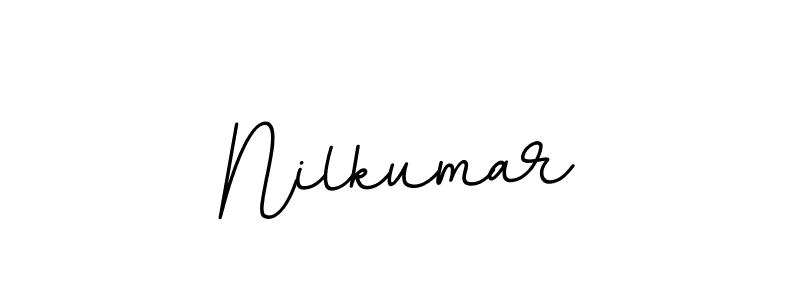 You should practise on your own different ways (BallpointsItalic-DORy9) to write your name (Nilkumar) in signature. don't let someone else do it for you. Nilkumar signature style 11 images and pictures png