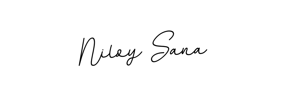 You can use this online signature creator to create a handwritten signature for the name Niloy Sana. This is the best online autograph maker. Niloy Sana signature style 11 images and pictures png
