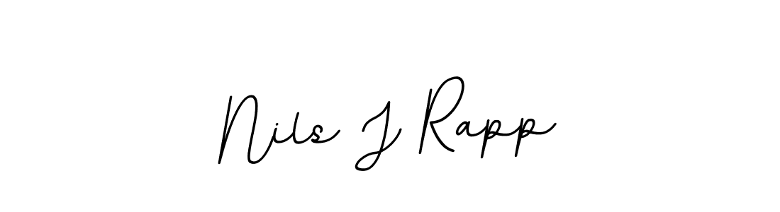 Also You can easily find your signature by using the search form. We will create Nils J Rapp name handwritten signature images for you free of cost using BallpointsItalic-DORy9 sign style. Nils J Rapp signature style 11 images and pictures png