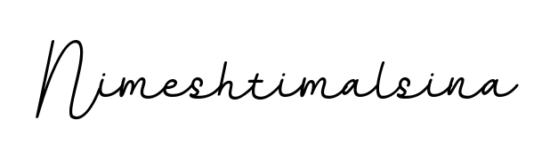 Achieve flawless digital penmanship with Nimeshtimalsina name in BallpointsItalic-DORy9 font. The perfect tool for creating online signatures. Nimeshtimalsina signature style 11 images and pictures png