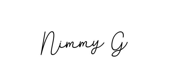 You can use this online signature creator to create a handwritten signature for the name Nimmy G. This is the best online autograph maker. Nimmy G signature style 11 images and pictures png