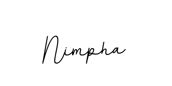 It looks lik you need a new signature style for name Nimpha. Design unique handwritten (BallpointsItalic-DORy9) signature with our free signature maker in just a few clicks. Nimpha signature style 11 images and pictures png