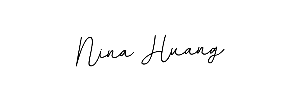 How to make Nina Huang signature? BallpointsItalic-DORy9 is a professional autograph style. Create handwritten signature for Nina Huang name. Nina Huang signature style 11 images and pictures png