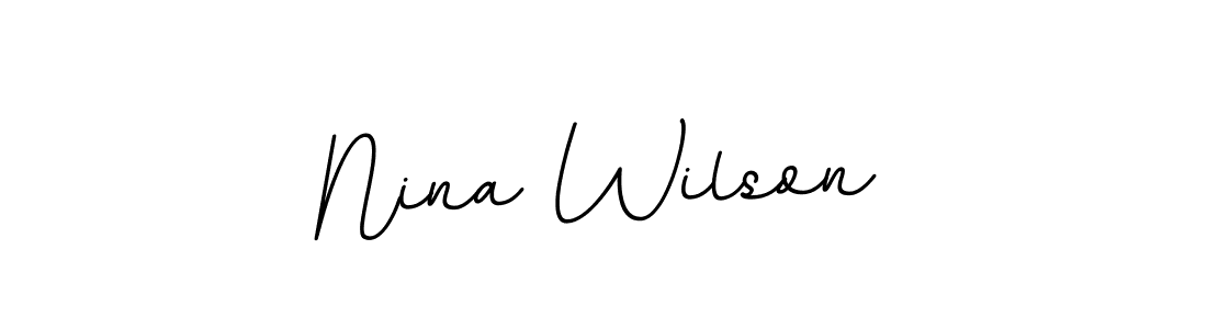 Check out images of Autograph of Nina Wilson name. Actor Nina Wilson Signature Style. BallpointsItalic-DORy9 is a professional sign style online. Nina Wilson signature style 11 images and pictures png
