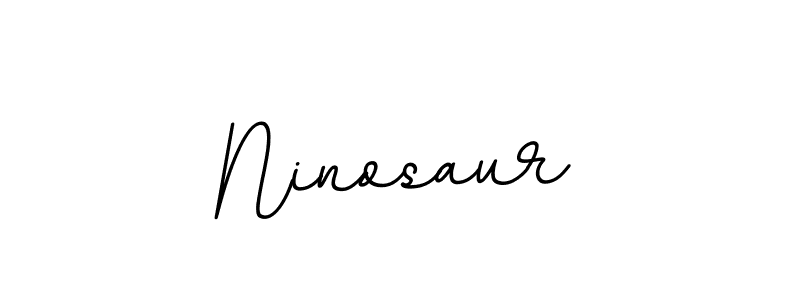Create a beautiful signature design for name Ninosaur. With this signature (BallpointsItalic-DORy9) fonts, you can make a handwritten signature for free. Ninosaur signature style 11 images and pictures png