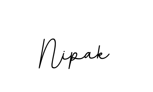 if you are searching for the best signature style for your name Nipak. so please give up your signature search. here we have designed multiple signature styles  using BallpointsItalic-DORy9. Nipak signature style 11 images and pictures png