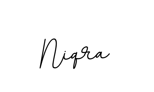 How to make Niqra signature? BallpointsItalic-DORy9 is a professional autograph style. Create handwritten signature for Niqra name. Niqra signature style 11 images and pictures png