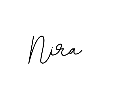 Create a beautiful signature design for name Nira. With this signature (BallpointsItalic-DORy9) fonts, you can make a handwritten signature for free. Nira signature style 11 images and pictures png