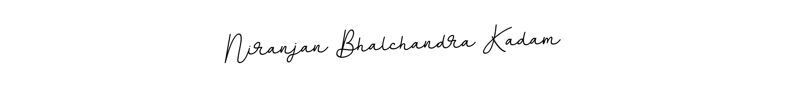 Make a beautiful signature design for name Niranjan Bhalchandra Kadam. Use this online signature maker to create a handwritten signature for free. Niranjan Bhalchandra Kadam signature style 11 images and pictures png