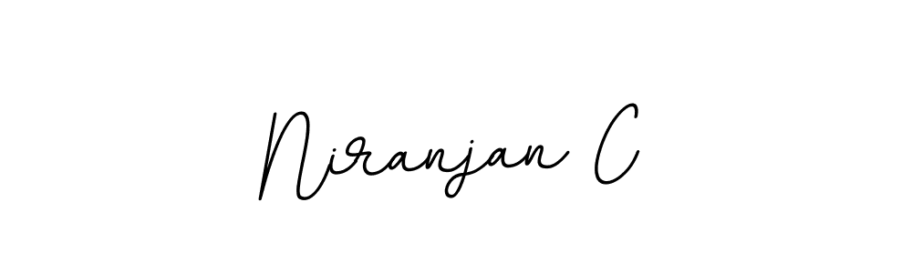 Design your own signature with our free online signature maker. With this signature software, you can create a handwritten (BallpointsItalic-DORy9) signature for name Niranjan C. Niranjan C signature style 11 images and pictures png