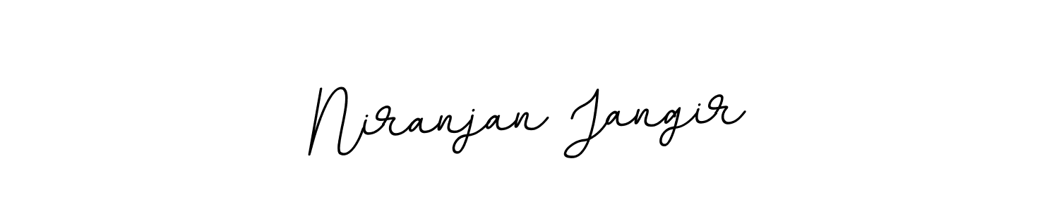 The best way (BallpointsItalic-DORy9) to make a short signature is to pick only two or three words in your name. The name Niranjan Jangir include a total of six letters. For converting this name. Niranjan Jangir signature style 11 images and pictures png