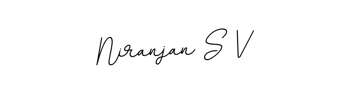 Also we have Niranjan S V name is the best signature style. Create professional handwritten signature collection using BallpointsItalic-DORy9 autograph style. Niranjan S V signature style 11 images and pictures png