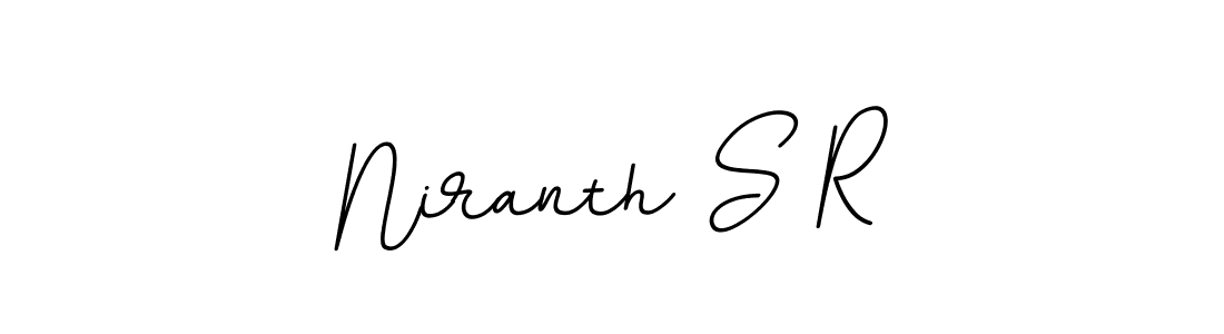 BallpointsItalic-DORy9 is a professional signature style that is perfect for those who want to add a touch of class to their signature. It is also a great choice for those who want to make their signature more unique. Get Niranth S R name to fancy signature for free. Niranth S R signature style 11 images and pictures png