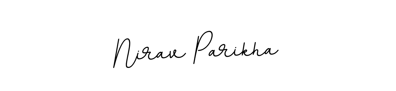 It looks lik you need a new signature style for name Nirav Parikha. Design unique handwritten (BallpointsItalic-DORy9) signature with our free signature maker in just a few clicks. Nirav Parikha signature style 11 images and pictures png