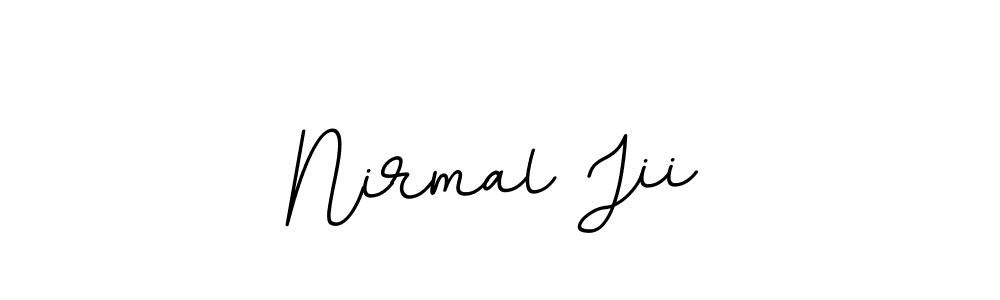 Similarly BallpointsItalic-DORy9 is the best handwritten signature design. Signature creator online .You can use it as an online autograph creator for name Nirmal Jii. Nirmal Jii signature style 11 images and pictures png