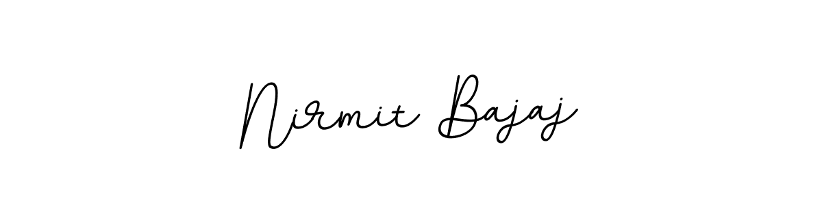 How to make Nirmit Bajaj signature? BallpointsItalic-DORy9 is a professional autograph style. Create handwritten signature for Nirmit Bajaj name. Nirmit Bajaj signature style 11 images and pictures png