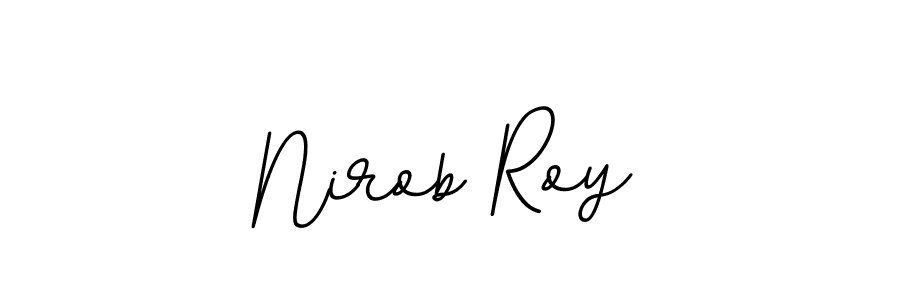 This is the best signature style for the Nirob Roy name. Also you like these signature font (BallpointsItalic-DORy9). Mix name signature. Nirob Roy signature style 11 images and pictures png