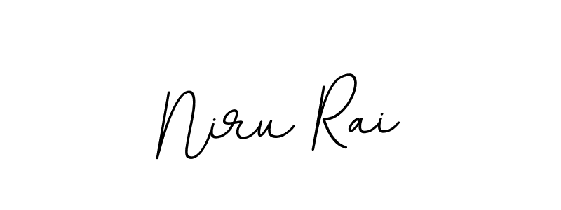 Niru Rai stylish signature style. Best Handwritten Sign (BallpointsItalic-DORy9) for my name. Handwritten Signature Collection Ideas for my name Niru Rai. Niru Rai signature style 11 images and pictures png