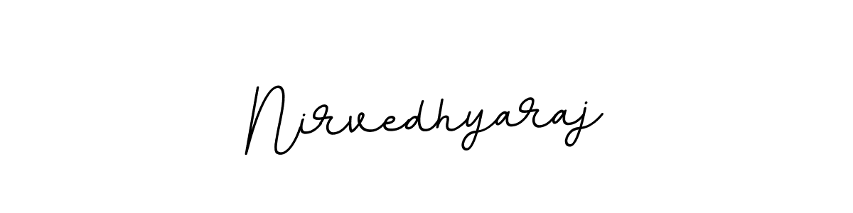 Nirvedhyaraj stylish signature style. Best Handwritten Sign (BallpointsItalic-DORy9) for my name. Handwritten Signature Collection Ideas for my name Nirvedhyaraj. Nirvedhyaraj signature style 11 images and pictures png
