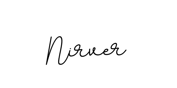 Use a signature maker to create a handwritten signature online. With this signature software, you can design (BallpointsItalic-DORy9) your own signature for name Nirver. Nirver signature style 11 images and pictures png