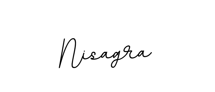 You should practise on your own different ways (BallpointsItalic-DORy9) to write your name (Nisagra) in signature. don't let someone else do it for you. Nisagra signature style 11 images and pictures png