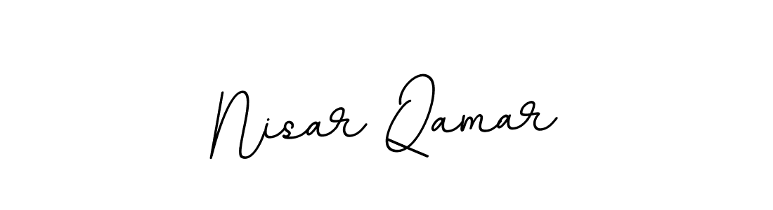 How to Draw Nisar Qamar signature style? BallpointsItalic-DORy9 is a latest design signature styles for name Nisar Qamar. Nisar Qamar signature style 11 images and pictures png