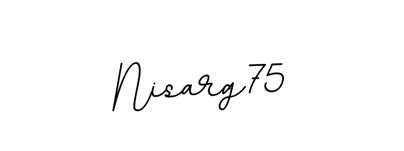 Best and Professional Signature Style for Nisarg75. BallpointsItalic-DORy9 Best Signature Style Collection. Nisarg75 signature style 11 images and pictures png