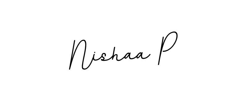 Once you've used our free online signature maker to create your best signature BallpointsItalic-DORy9 style, it's time to enjoy all of the benefits that Nishaa P name signing documents. Nishaa P signature style 11 images and pictures png