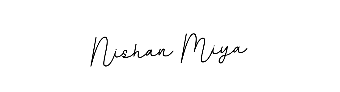 Also we have Nishan Miya name is the best signature style. Create professional handwritten signature collection using BallpointsItalic-DORy9 autograph style. Nishan Miya signature style 11 images and pictures png