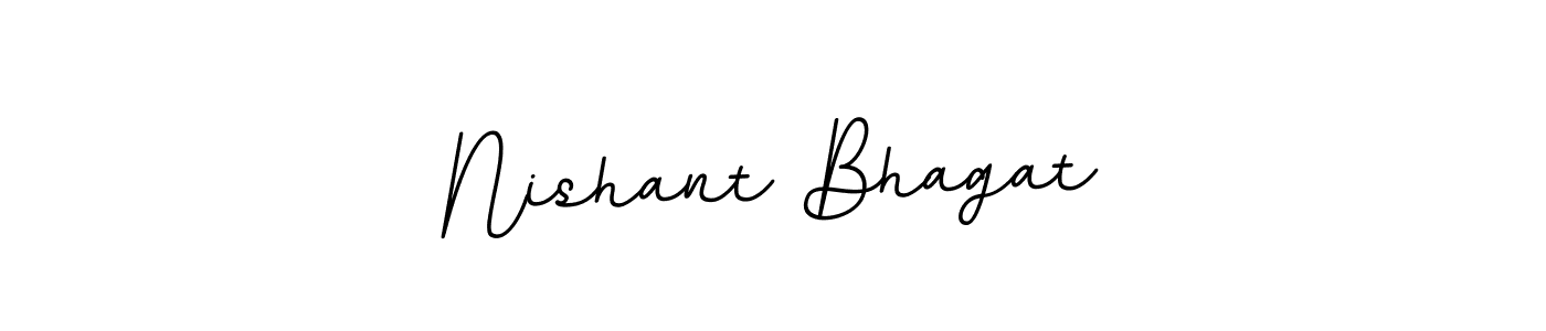It looks lik you need a new signature style for name Nishant Bhagat. Design unique handwritten (BallpointsItalic-DORy9) signature with our free signature maker in just a few clicks. Nishant Bhagat signature style 11 images and pictures png