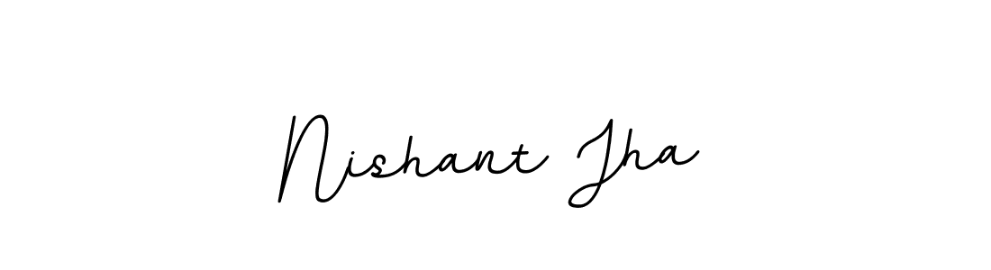 Make a beautiful signature design for name Nishant Jha. Use this online signature maker to create a handwritten signature for free. Nishant Jha signature style 11 images and pictures png