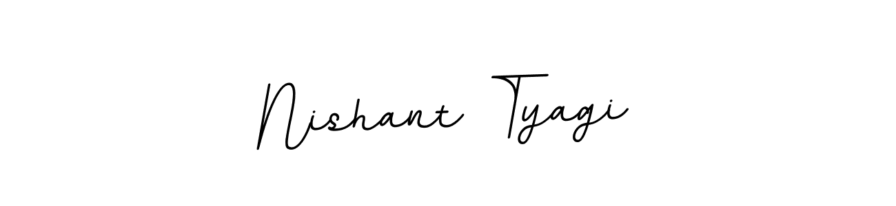 It looks lik you need a new signature style for name Nishant Tyagi. Design unique handwritten (BallpointsItalic-DORy9) signature with our free signature maker in just a few clicks. Nishant Tyagi signature style 11 images and pictures png