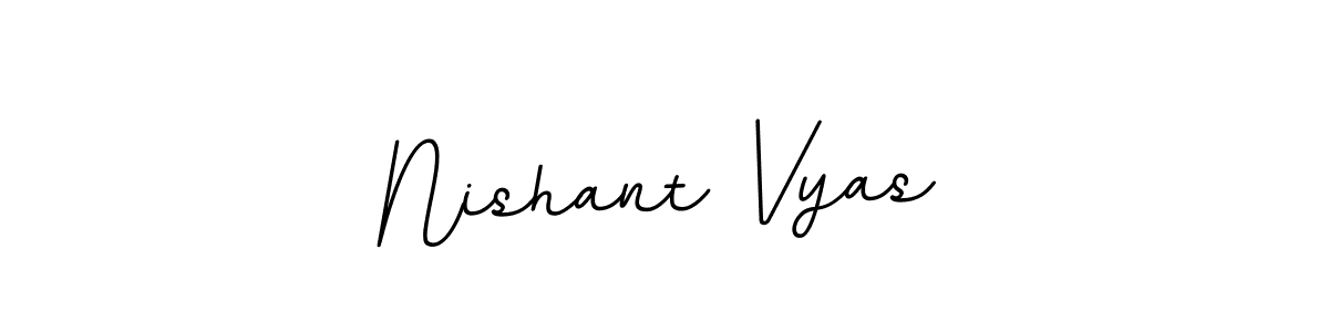 Also we have Nishant Vyas name is the best signature style. Create professional handwritten signature collection using BallpointsItalic-DORy9 autograph style. Nishant Vyas signature style 11 images and pictures png
