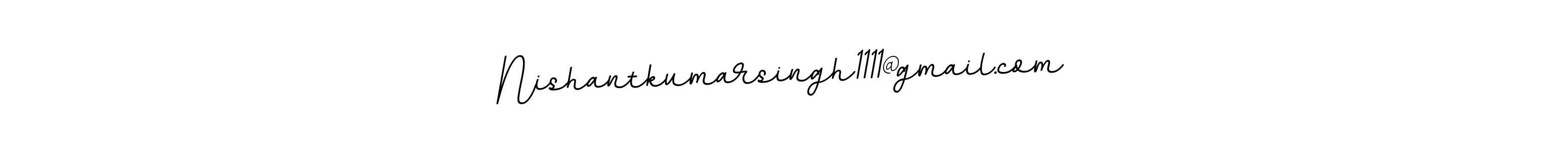 Create a beautiful signature design for name Nishantkumarsingh1111@gmail.com. With this signature (BallpointsItalic-DORy9) fonts, you can make a handwritten signature for free. Nishantkumarsingh1111@gmail.com signature style 11 images and pictures png