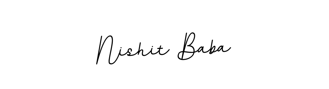 You can use this online signature creator to create a handwritten signature for the name Nishit Baba. This is the best online autograph maker. Nishit Baba signature style 11 images and pictures png