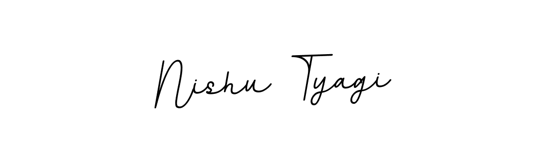 Make a beautiful signature design for name Nishu Tyagi. Use this online signature maker to create a handwritten signature for free. Nishu Tyagi signature style 11 images and pictures png