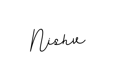 Also we have Nishv name is the best signature style. Create professional handwritten signature collection using BallpointsItalic-DORy9 autograph style. Nishv signature style 11 images and pictures png