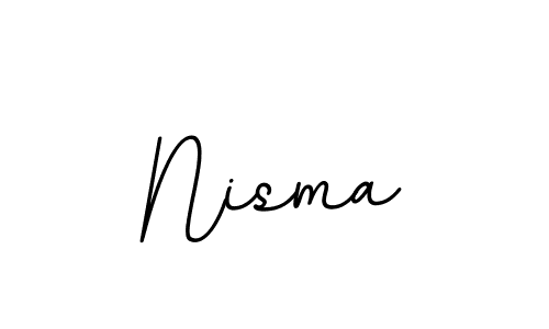 This is the best signature style for the Nisma name. Also you like these signature font (BallpointsItalic-DORy9). Mix name signature. Nisma signature style 11 images and pictures png