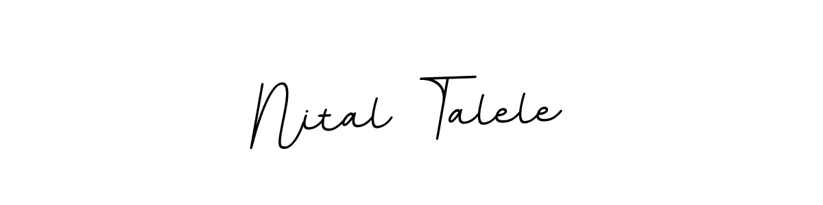 Make a beautiful signature design for name Nital Talele. Use this online signature maker to create a handwritten signature for free. Nital Talele signature style 11 images and pictures png